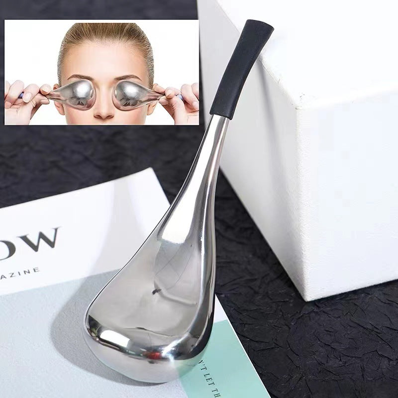 Stainless Steel Face And Eye Massage Spoons